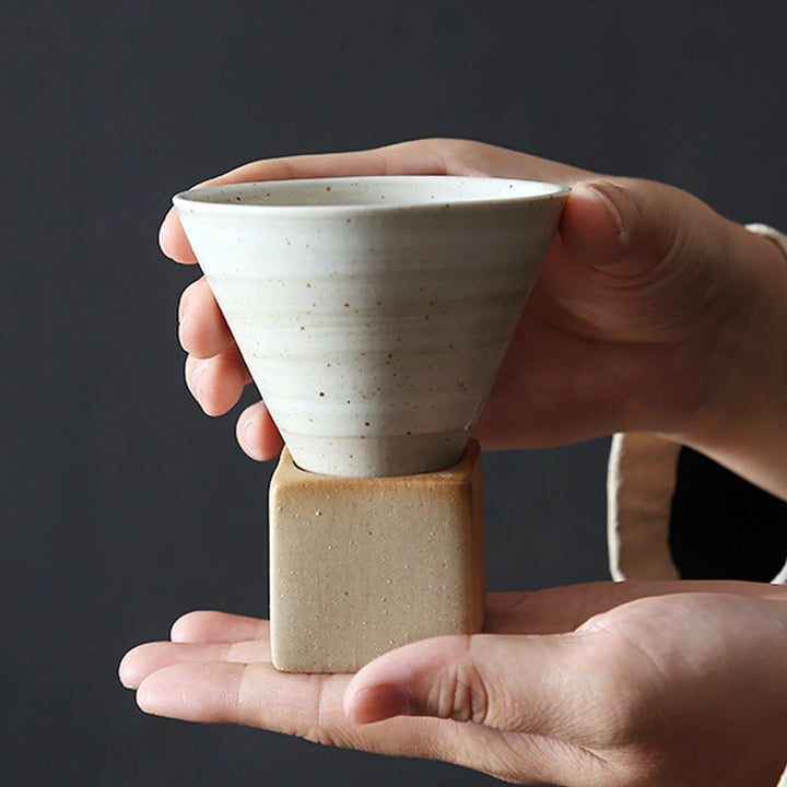 Retro Ceramic Coffee Cup