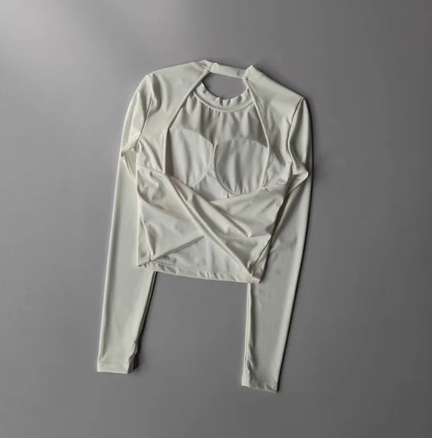 "Sexy Backless Sports T-Shirt