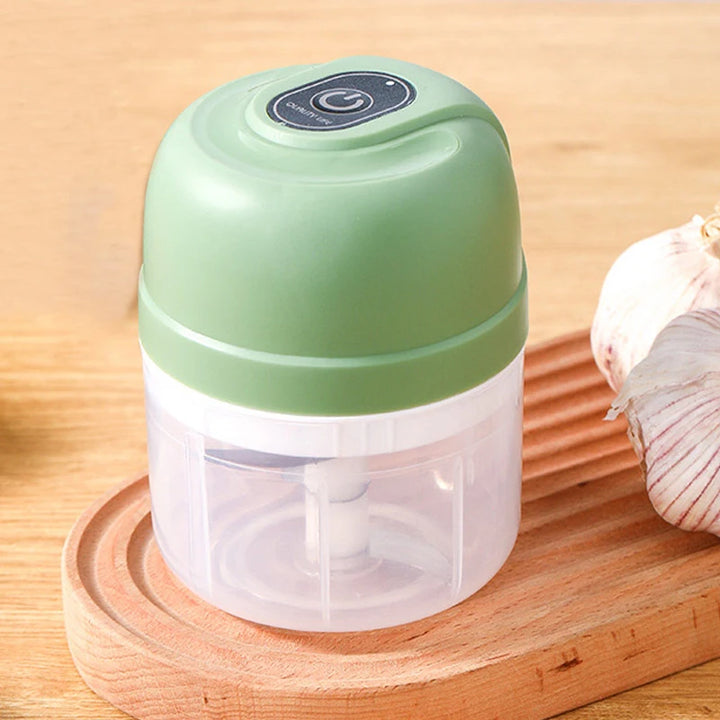USB Electric Food Chopper & Garlic Crusher – Mini Meat Grinder & Vegetable Masher