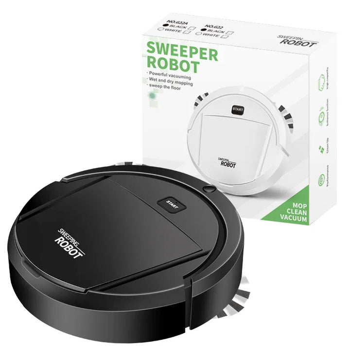 Automatic Robot Vacuum Cleaner – Smart Dry & Wet Cleaning for Home