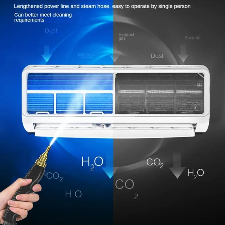 2500W High Steam Cleaning Machine – High-Temperature Sterilization for Home & Car